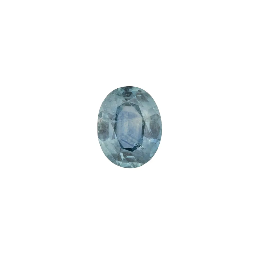 1.3ct Oval Cut Light Blue Montana Sapphire SO452