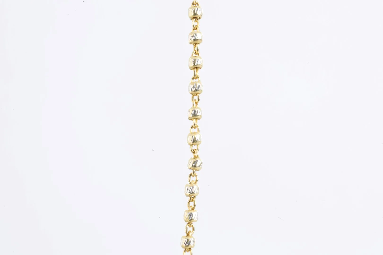 20" 14k Two-Tone Ball Chain (7.31g.)