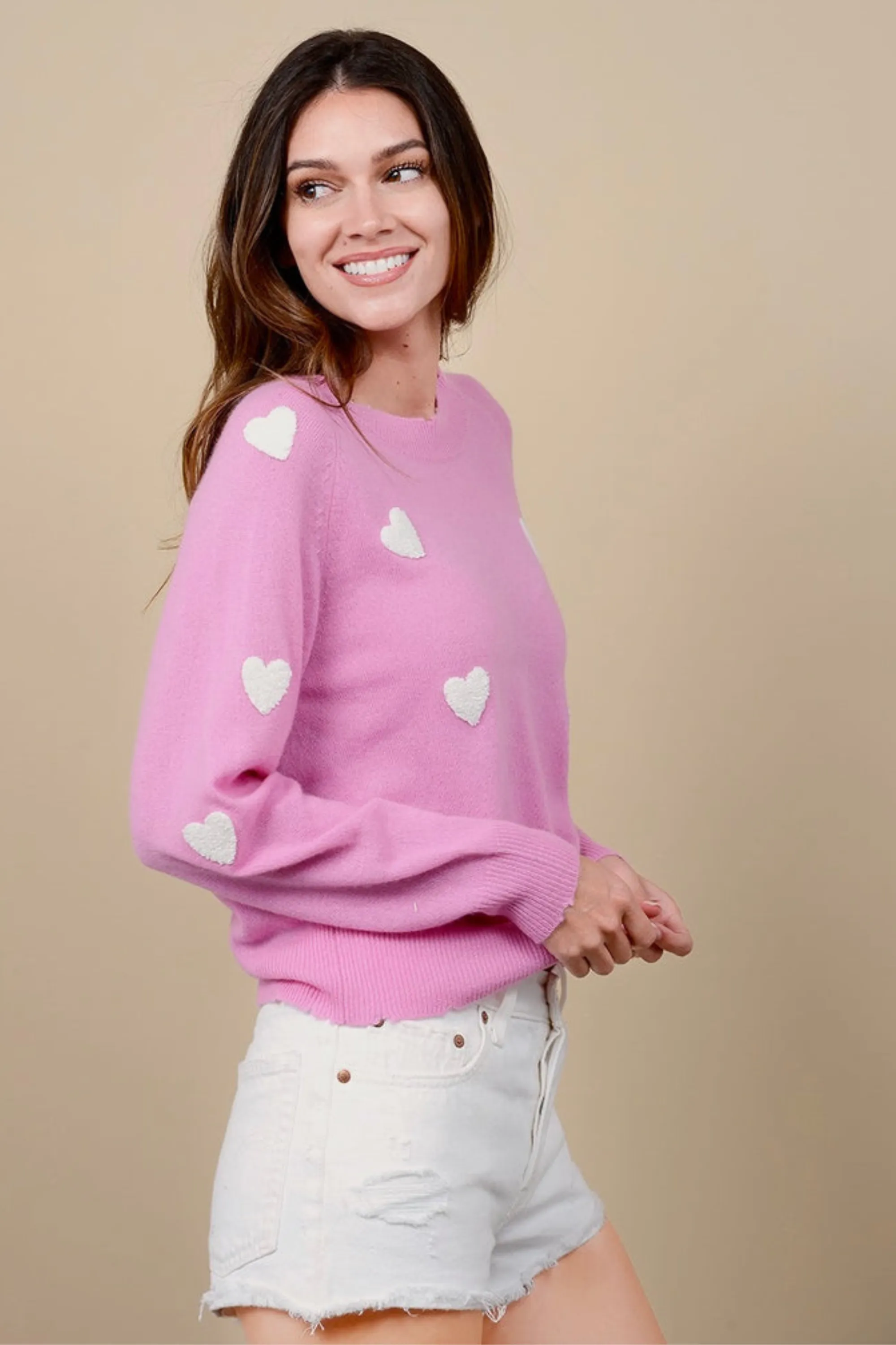 27 Miles Carmen Heart Sweater