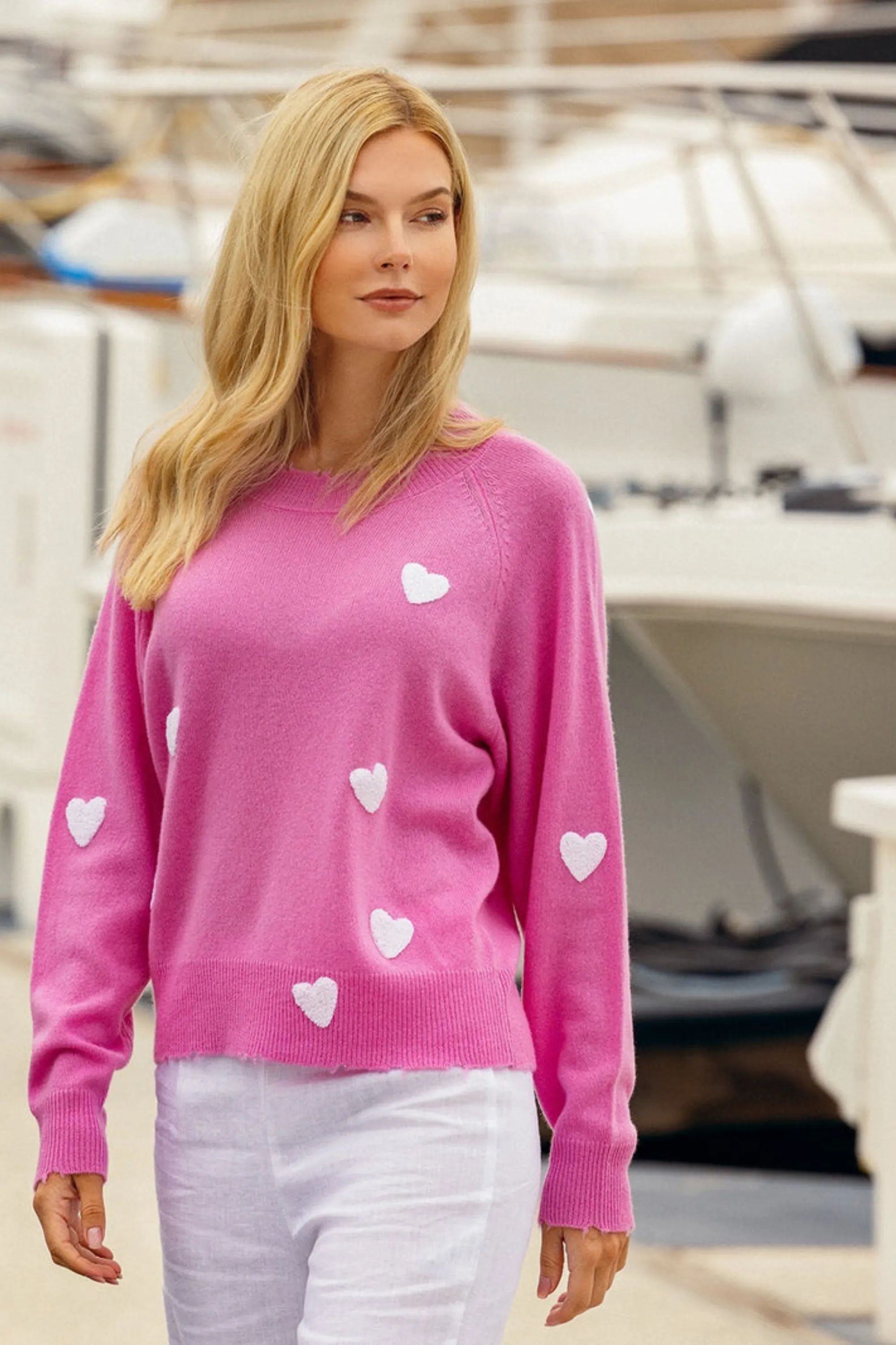 27 Miles Carmen Heart Sweater