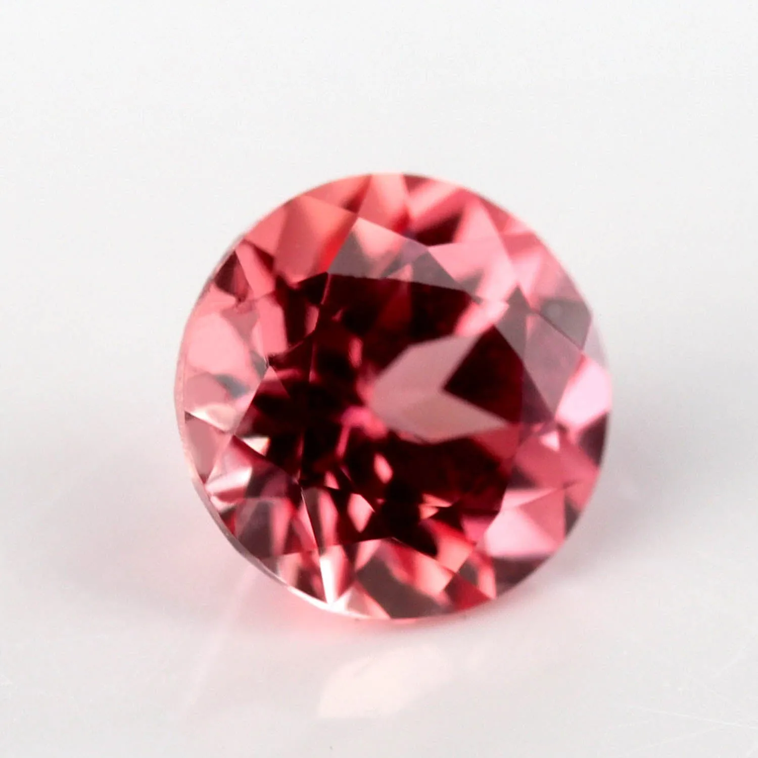 4mm Round Padparadscha Sapphire - 101740-A