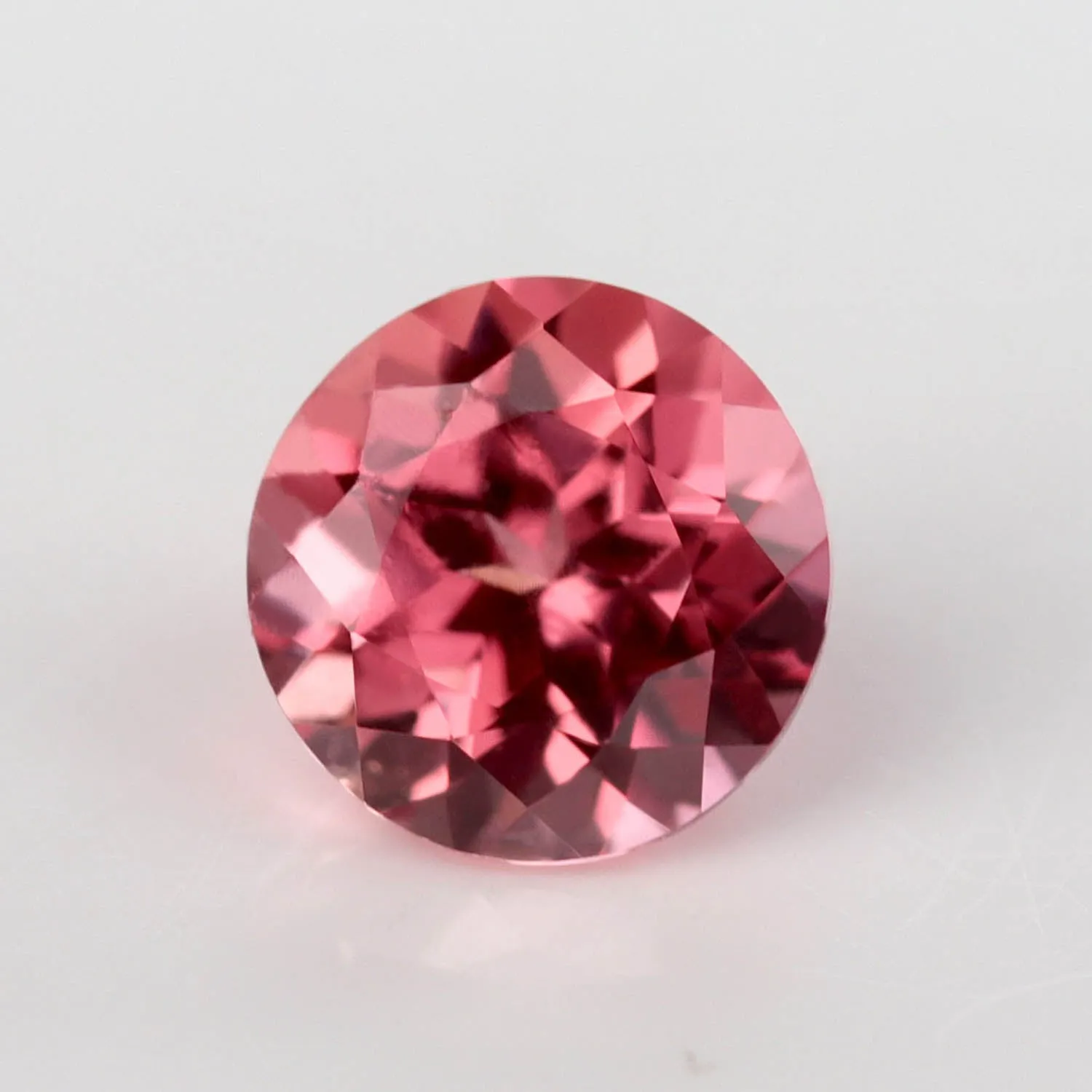 4mm Round Padparadscha Sapphire - 101740-A