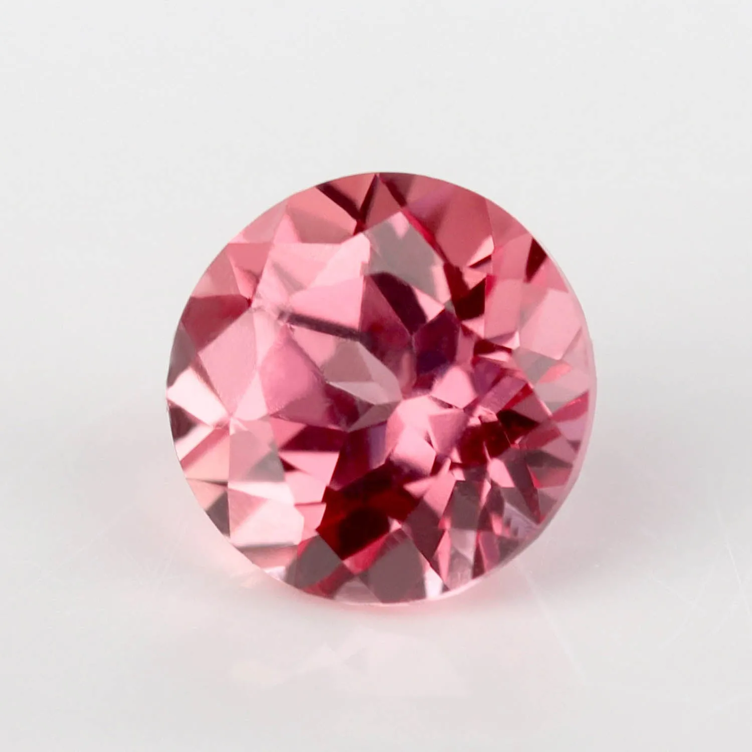 4mm Round Padparadscha Sapphire - 101740-A