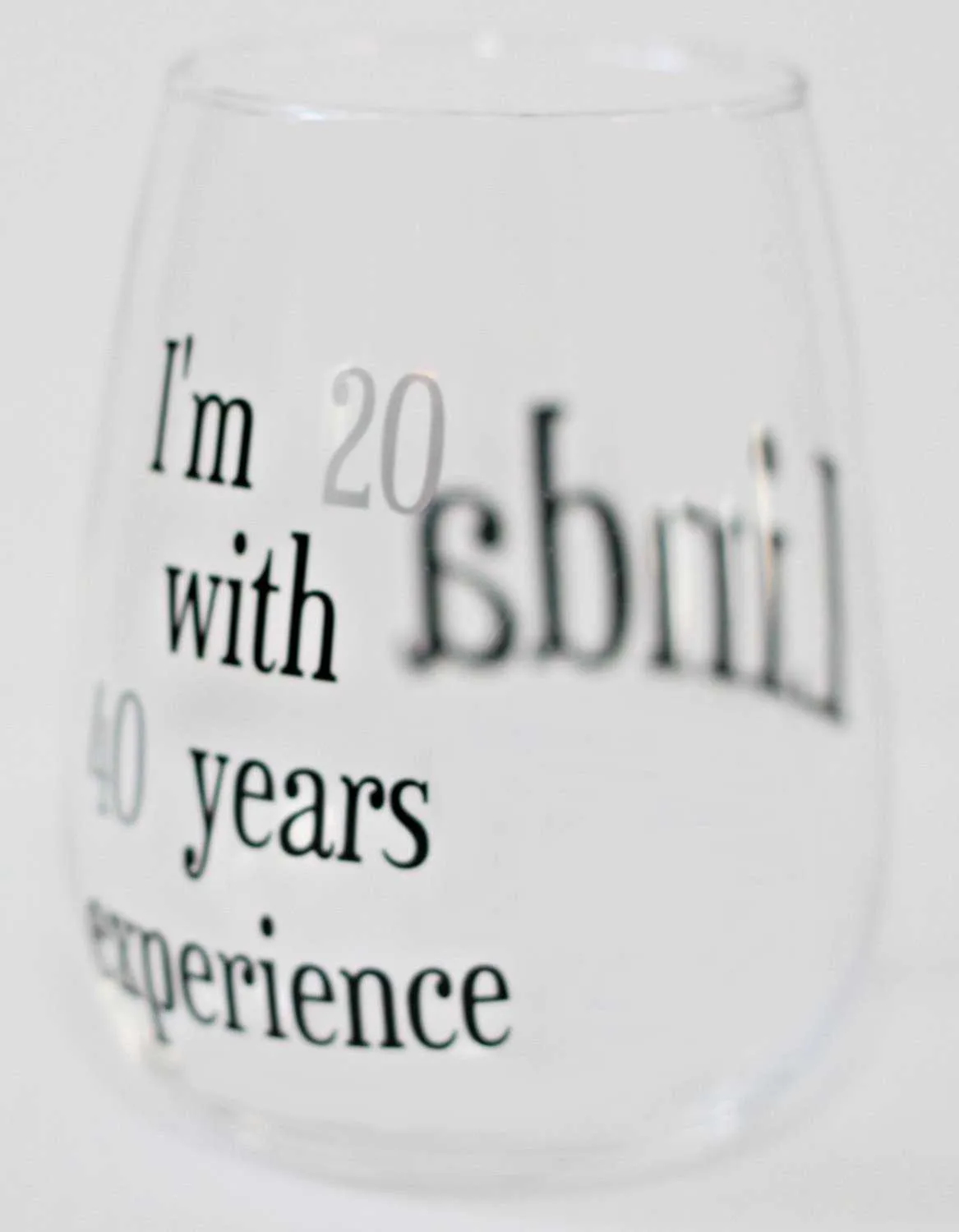 60th Birthday Wine Glasses