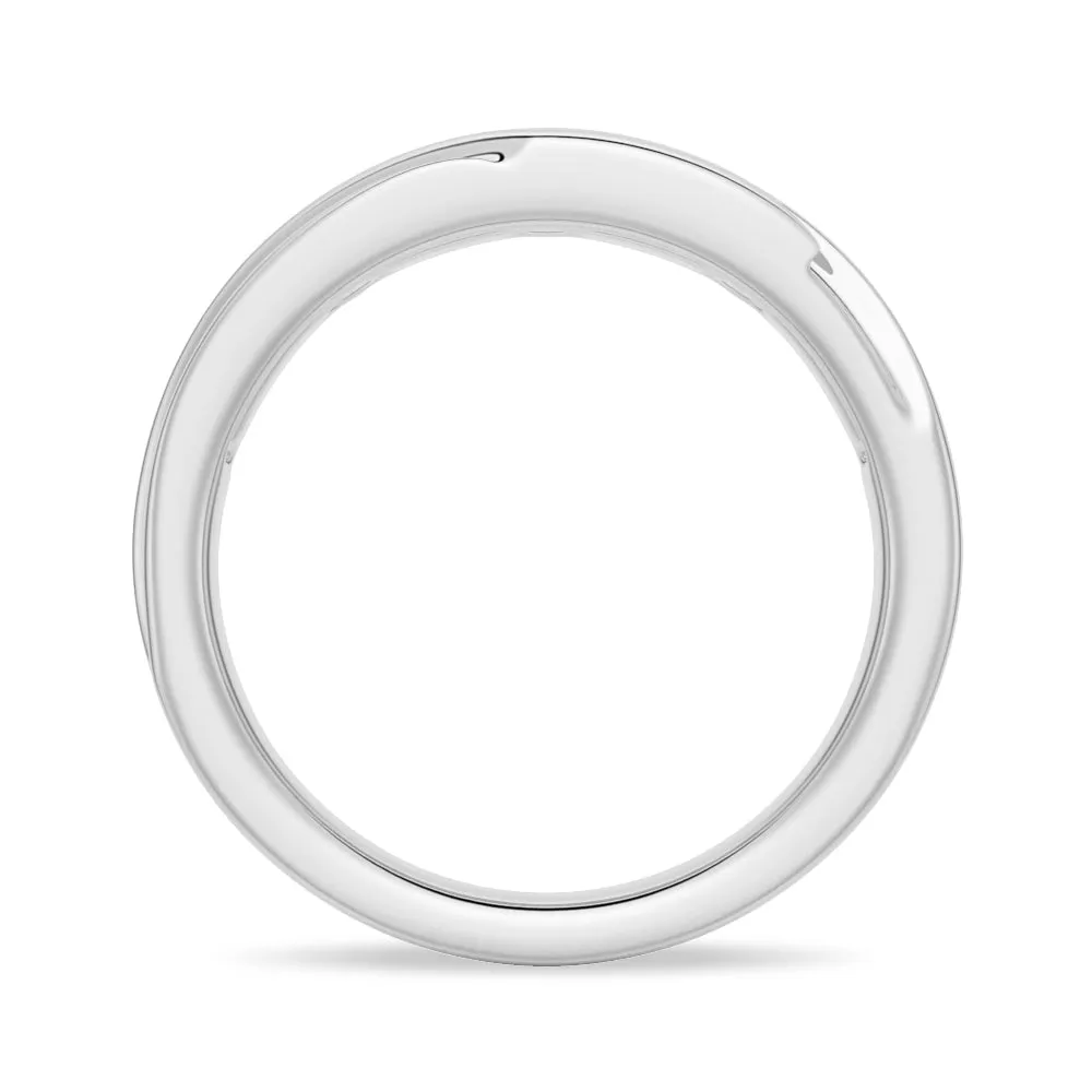 6.5mm Moissanite Men's Wedding Band