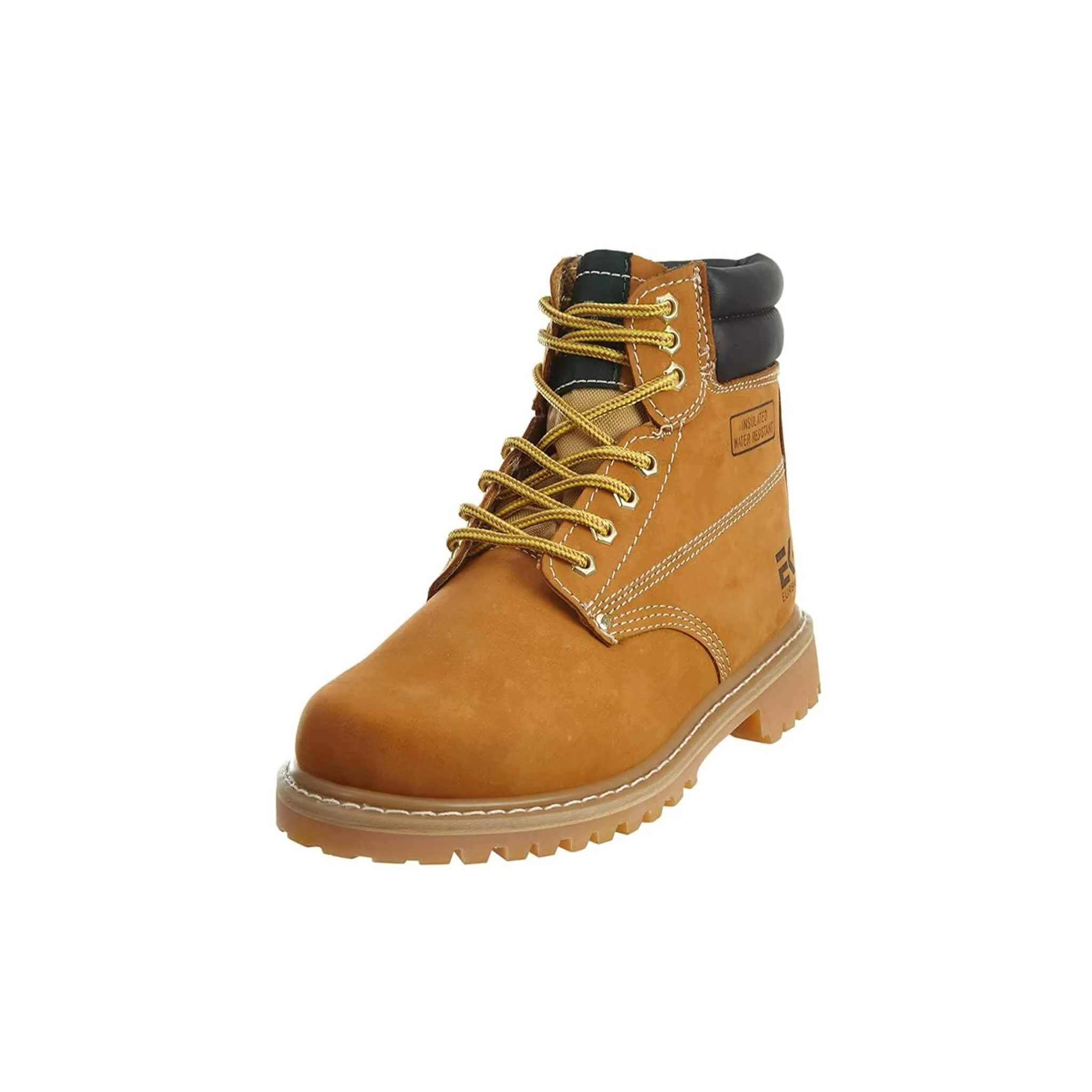 6" Steel-Toe Work Boot Wheat Nubuck