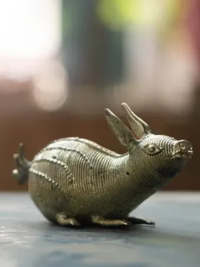 A Rabbit in Dhokra Handicraft by Kunal Rana