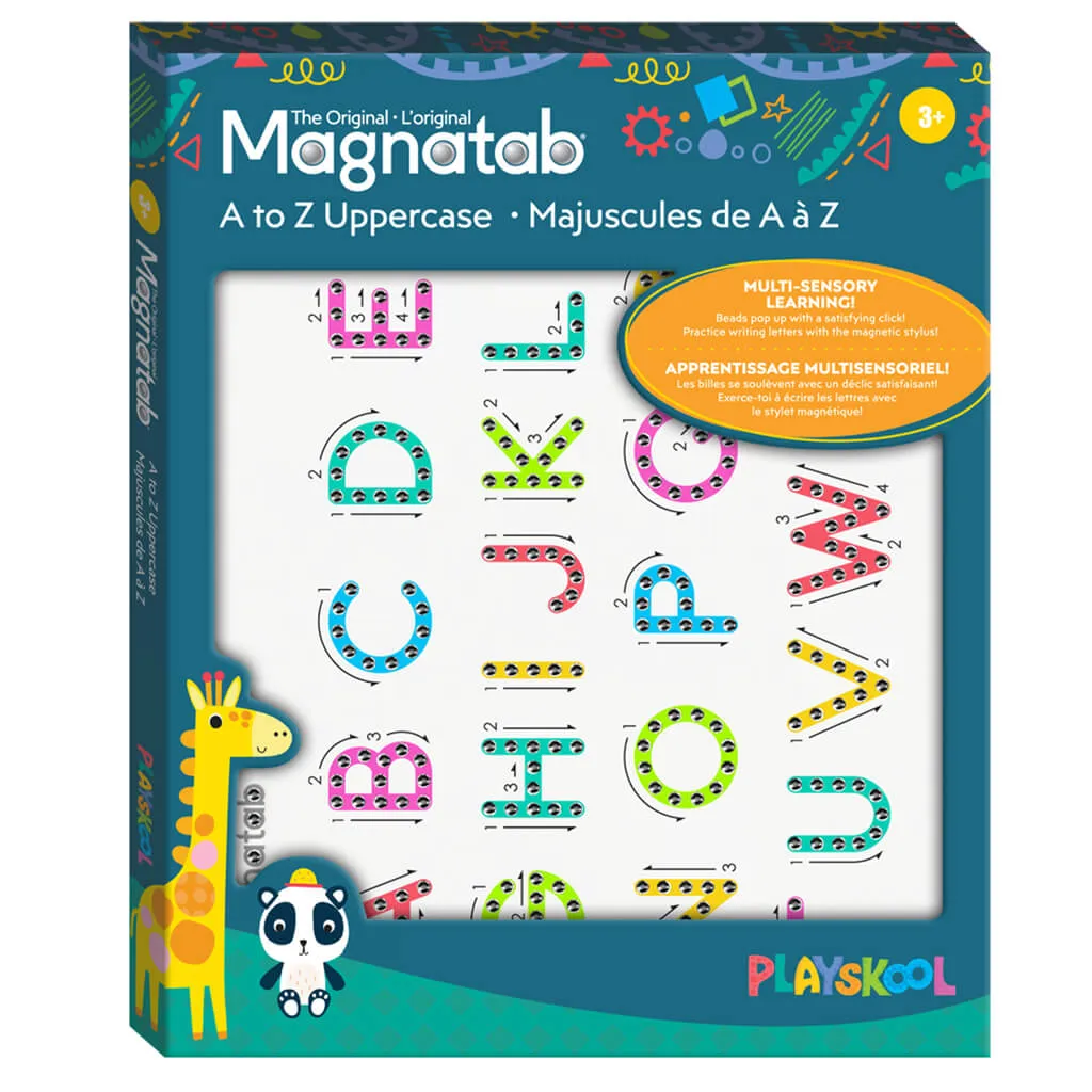 A to Z Uppercase Magnatab Toy