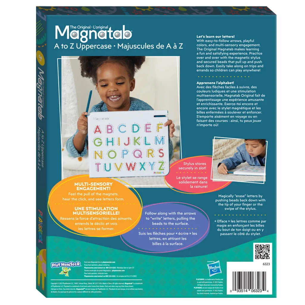 A to Z Uppercase Magnatab Toy