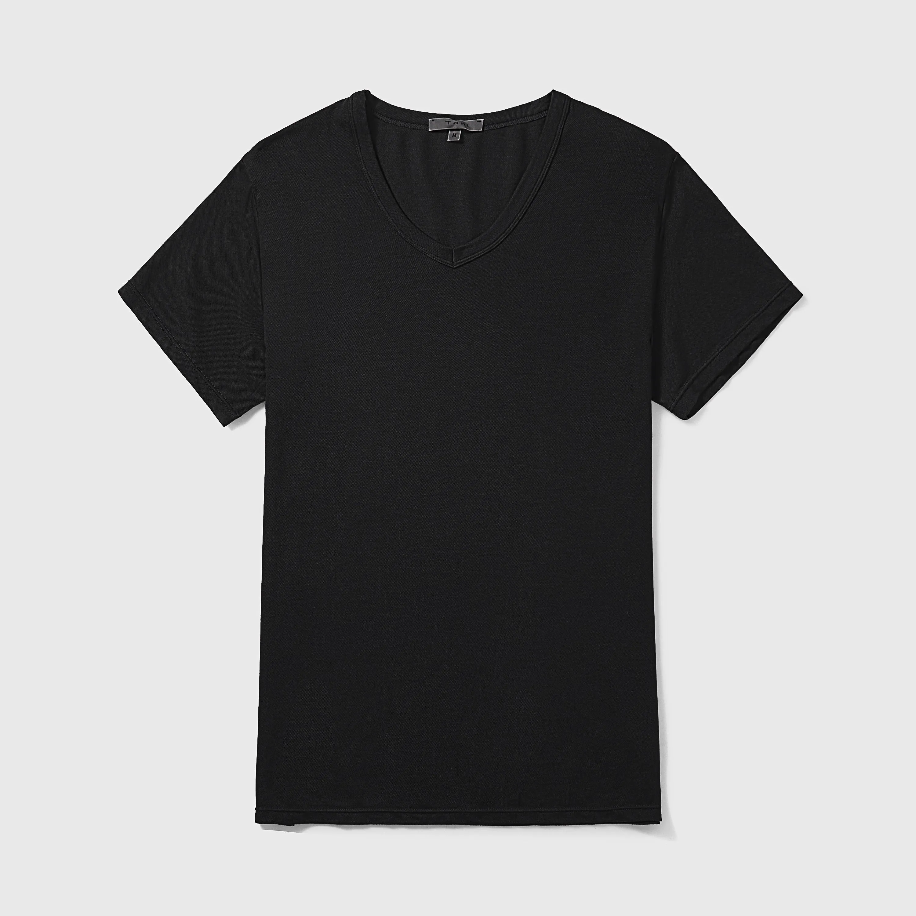 Active TENCEL™ Lyocell Pique Knit V-Neck Tee