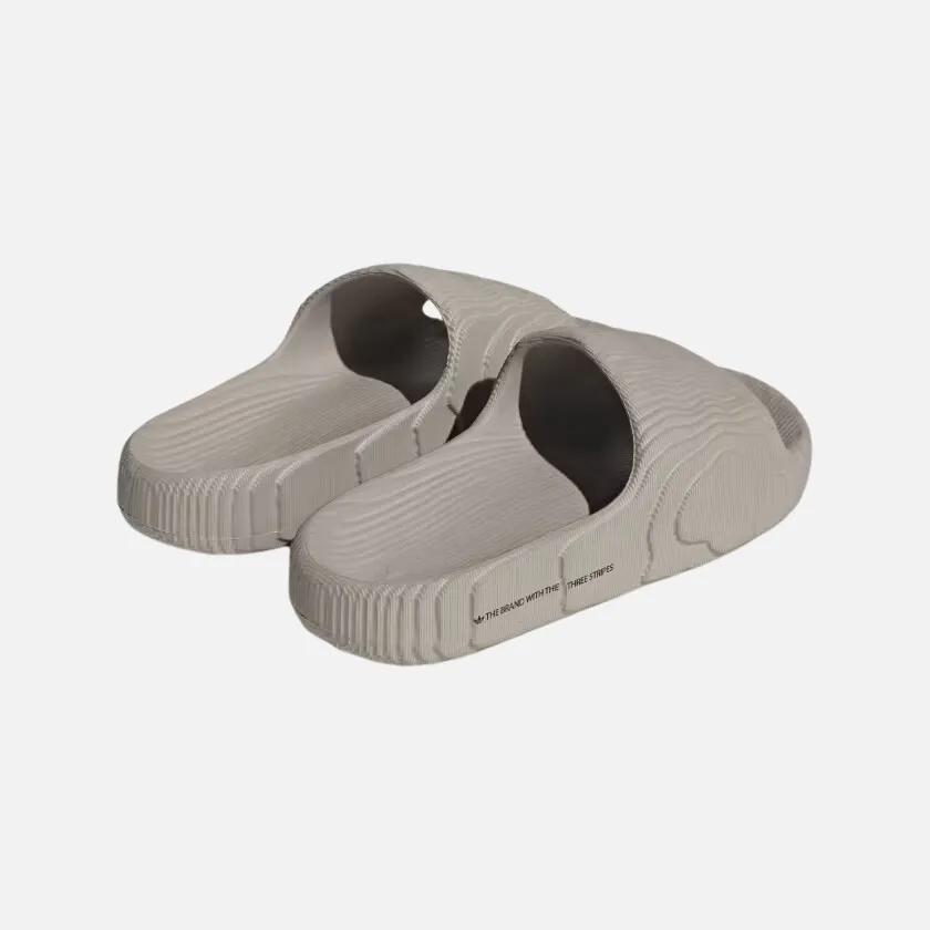 Adidas Island Club Adilette 22 Slides -Light Brown/Light Brown/Core Black