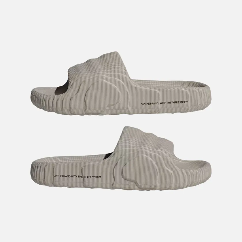 Adidas Island Club Adilette 22 Slides -Light Brown/Light Brown/Core Black