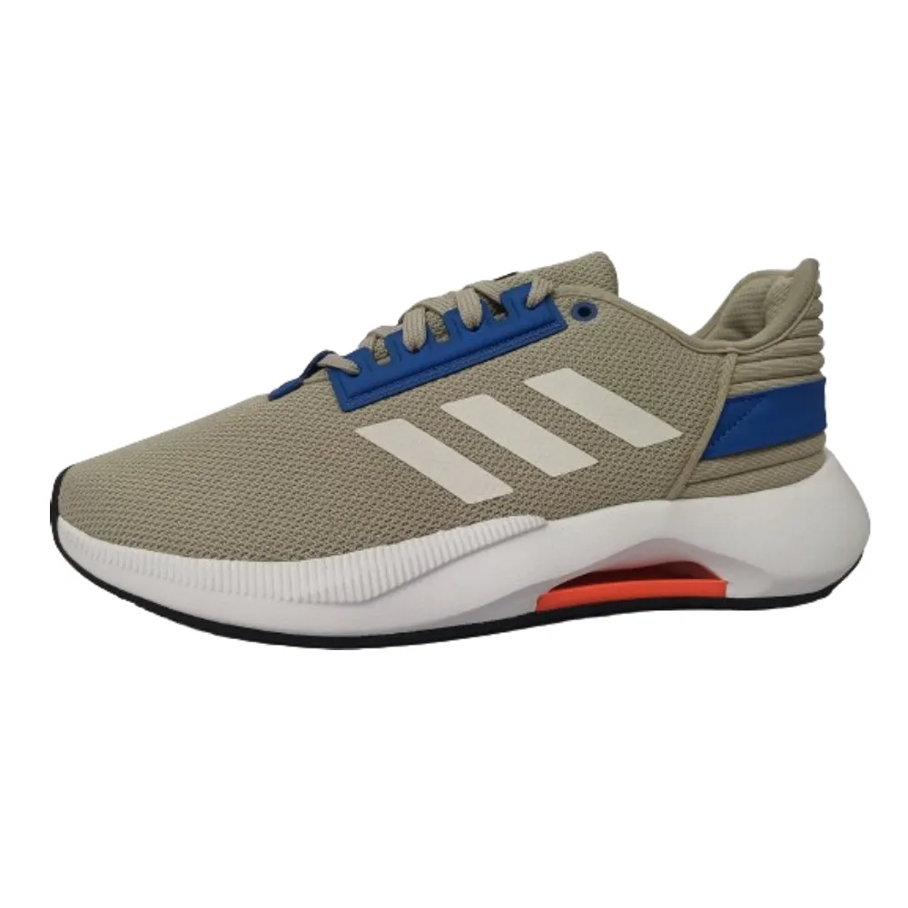 Adidas Men's Torite Running Shoe (Grey/Off White/Solar Red)