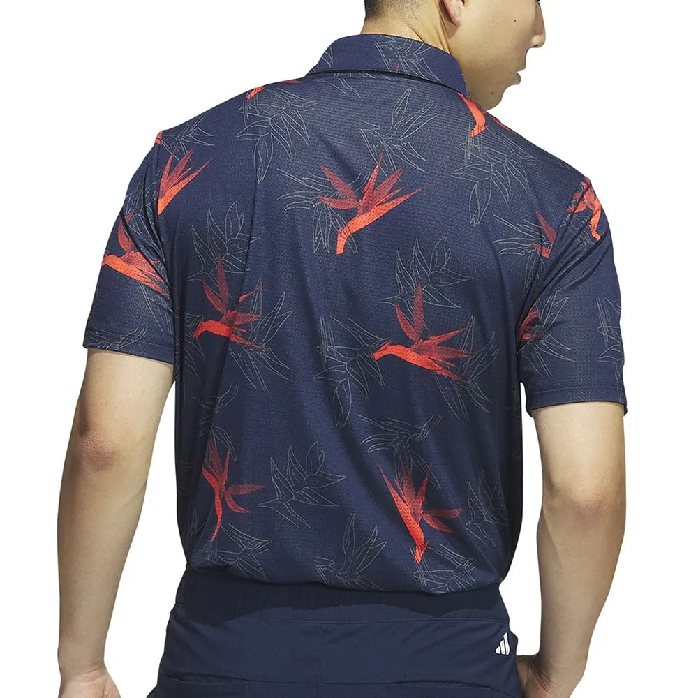 adidas Oasis Mesh Polo Shirt - Collegiate Navy