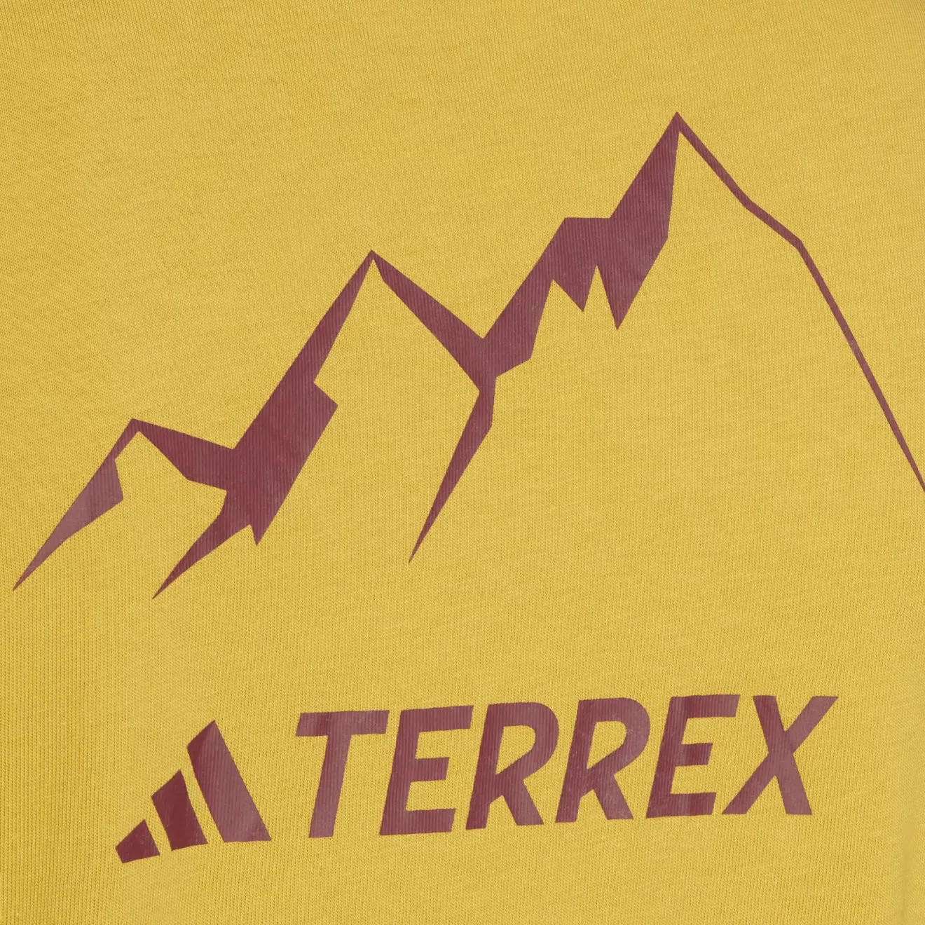 Adidas TERREX Terrex Mountain 2.0 Tee Preloved Yellow