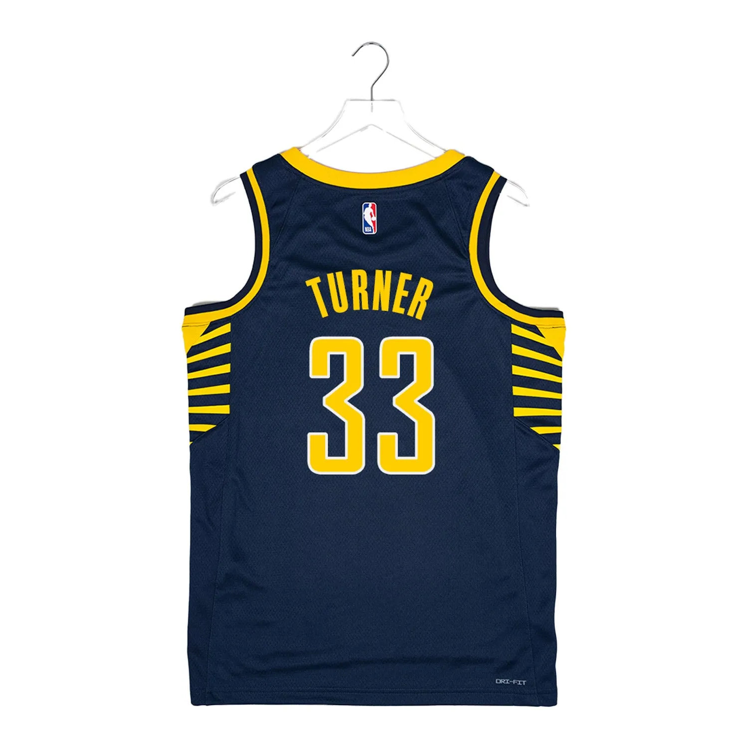 Adult Indiana Pacers #33 Myles Turner Icon Swingman Jersey by Nike