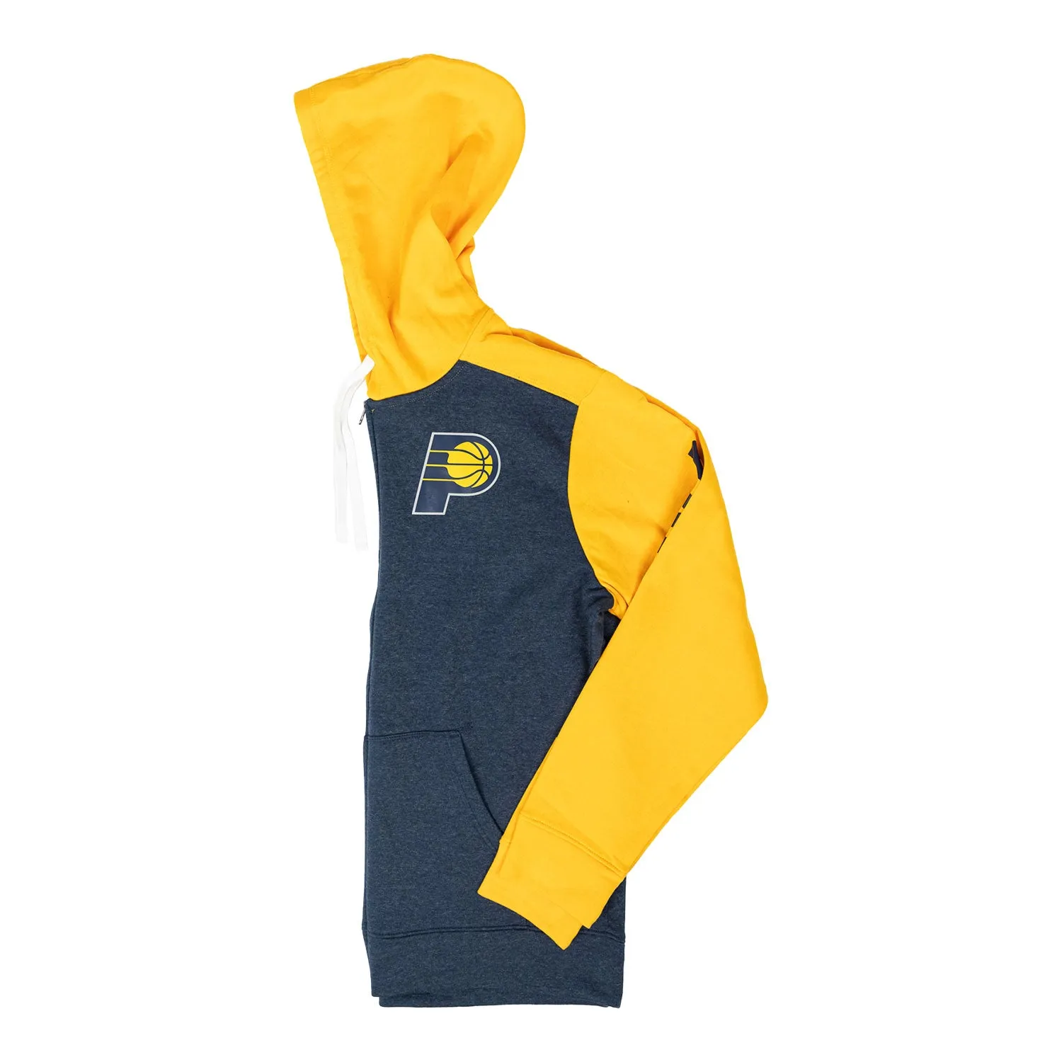 Adult Indiana Pacers Down and Distance Full Zip Hooded Fleece by Fanatics