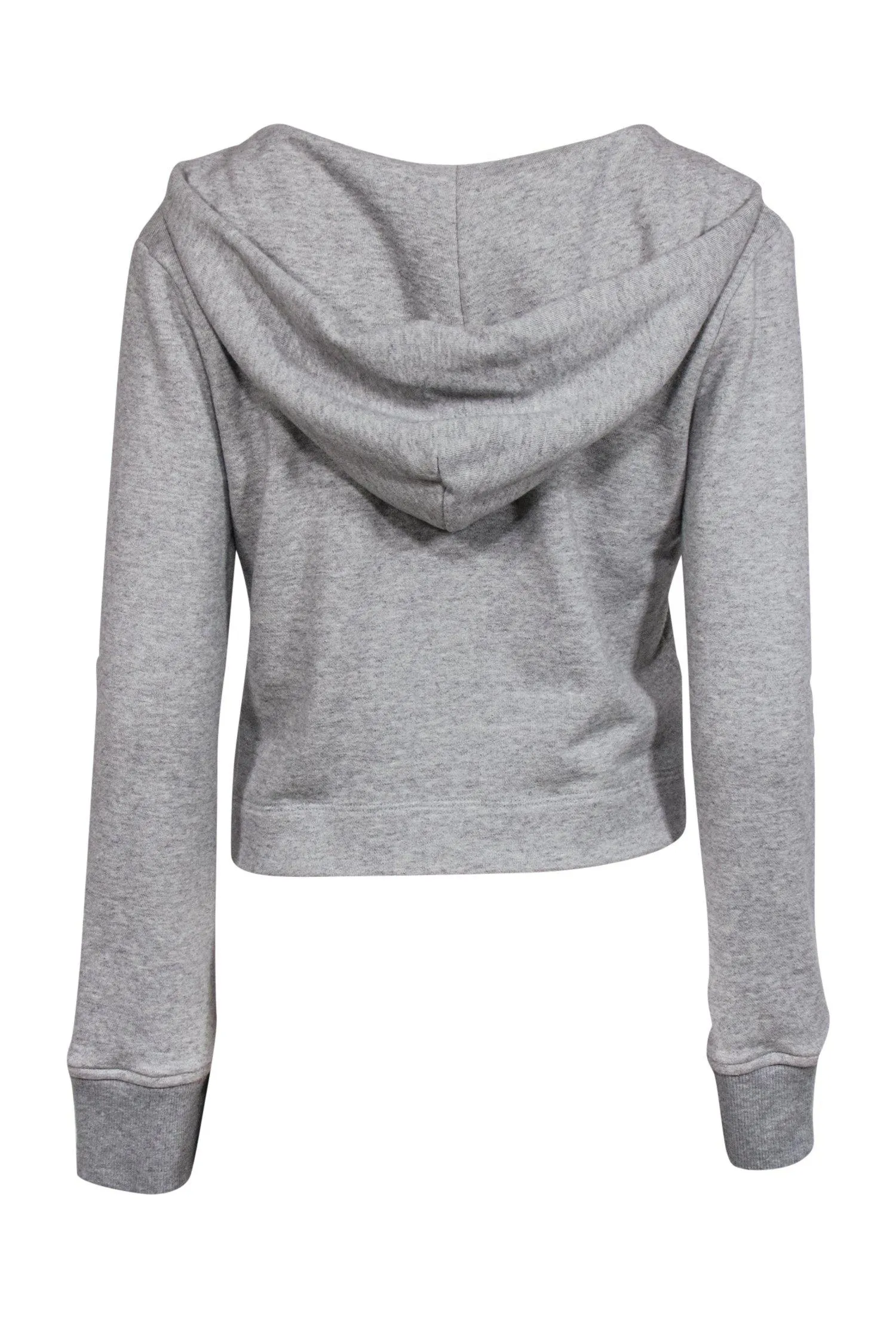 A.L.C. - Grey Cropped Hoodie Sz XS