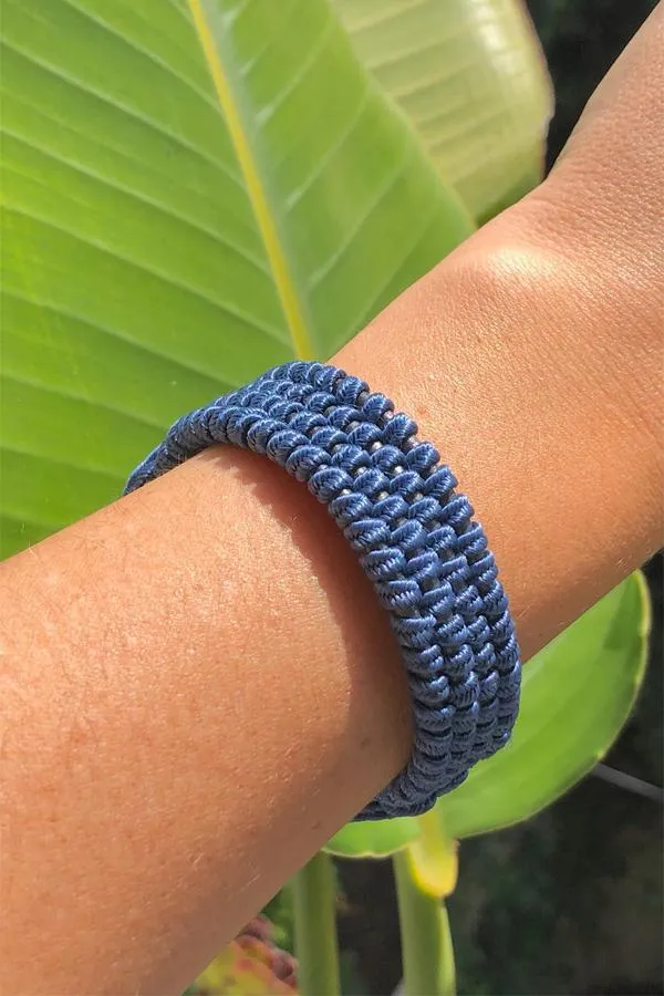 Amelie Trendy Petrol Blue Bracelet