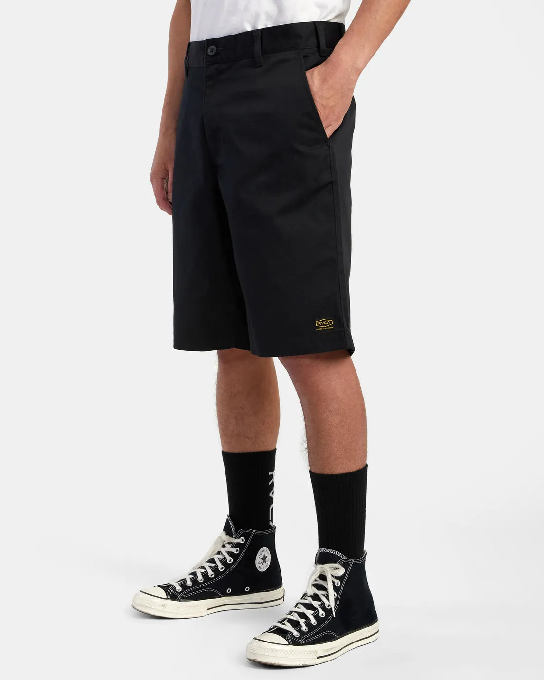 Americana 22" Shorts - Black