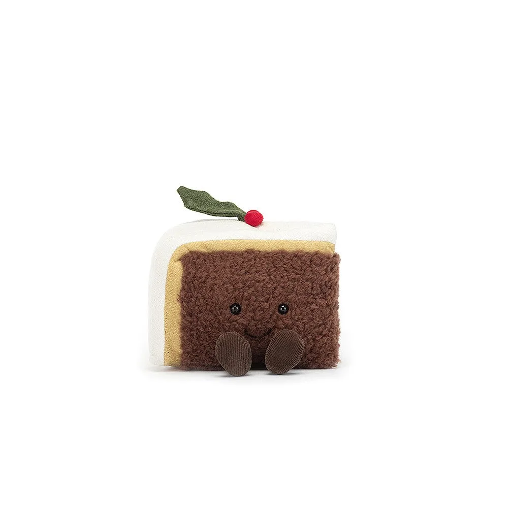 Amuseable Slice of Christmas Cake