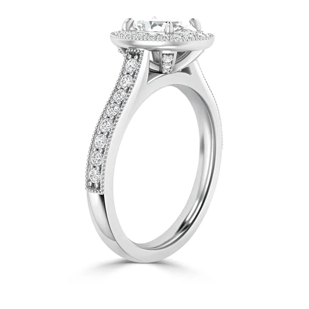 Angelica - 18ct White Gold - Oval