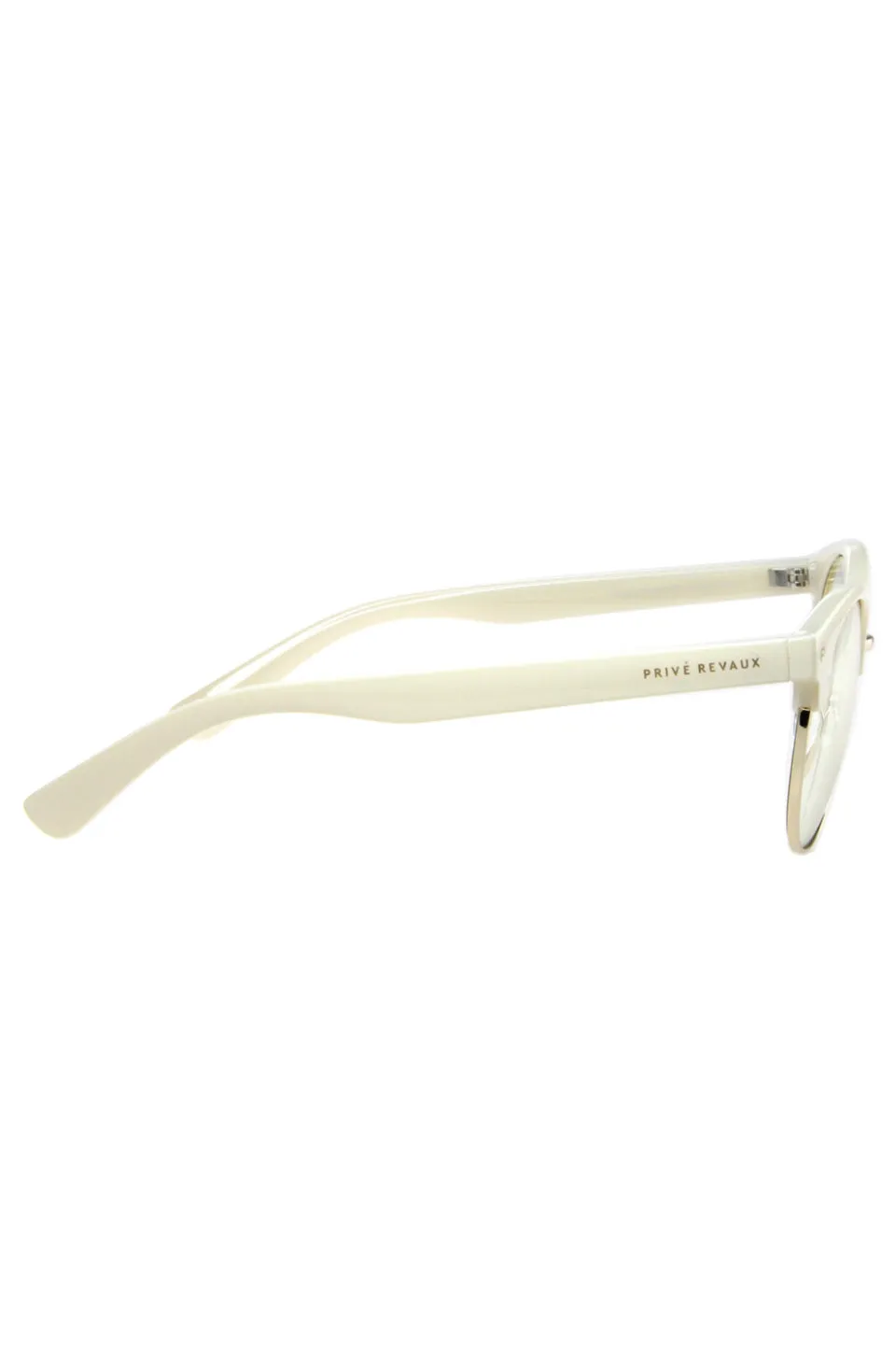 Angelou Round Ivory Blue Light Glasses