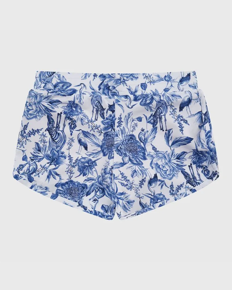 Aqua Blu Lycra Boardshort - Azalea