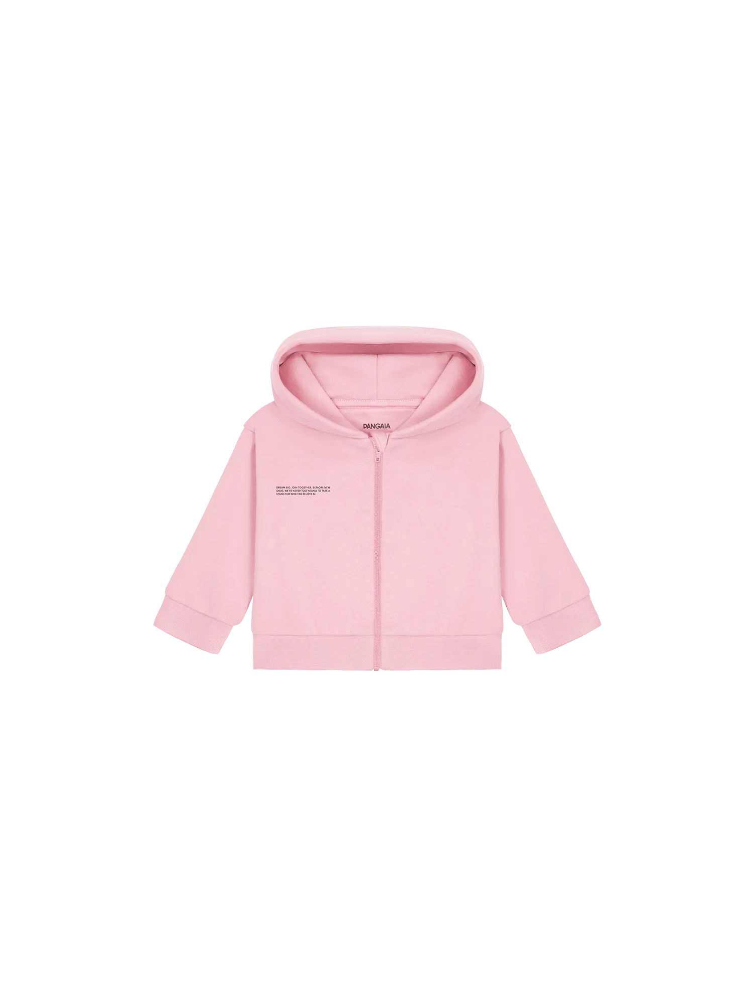 Archive Baby 365 Midweight Zip Up Hoodie—sakura pink