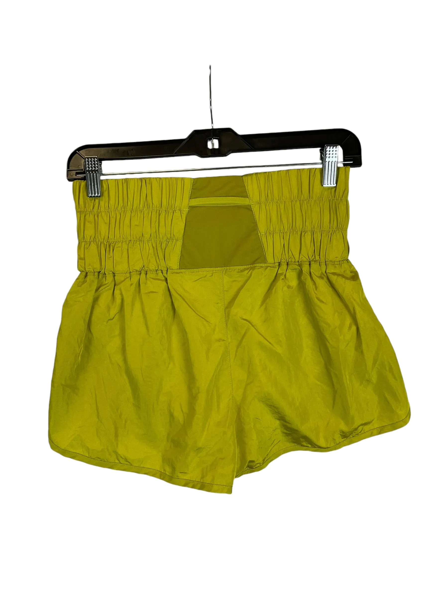 Athletic Shorts By Free People In Yellow, Size: S