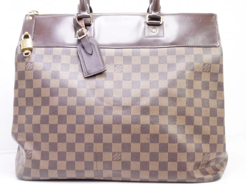 Authentic Pre-owned Louis Vuitton Damier Ebene Greenwich Pm Duffle Bag Travel Luggage N41165 171002