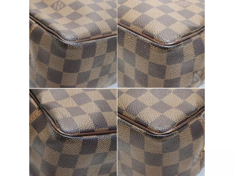 Authentic Pre-owned Louis Vuitton Damier Trousse Toilette Cosmetic Pouch Clutch Bag N47624 181659