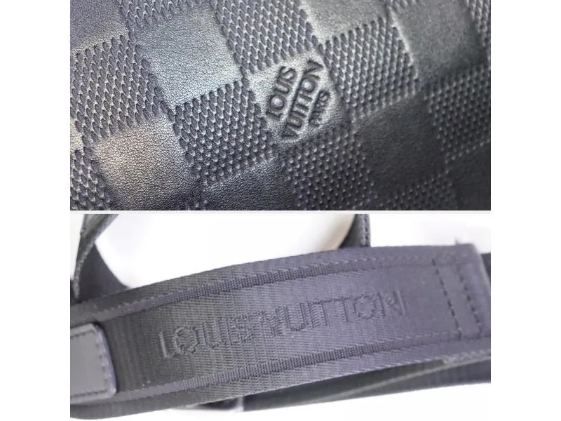 Authentic Pre-owned Louis Vuitton Lv Damier Infini Onyx Pdj Porte-documents Jour Bag N41248 200359