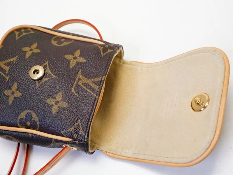 Authentic Pre-owned Louis Vuitton Monogram Pochette Cancun Crossbody 2-way Bag Pouch M60018 210656