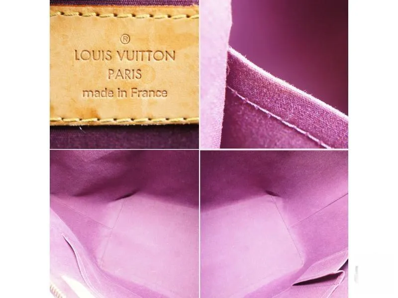 Authentic Pre-owned Louis Vuitton Vernis Violet Purple Bellevue Gm Shoulder Tote Bag M93588 140885