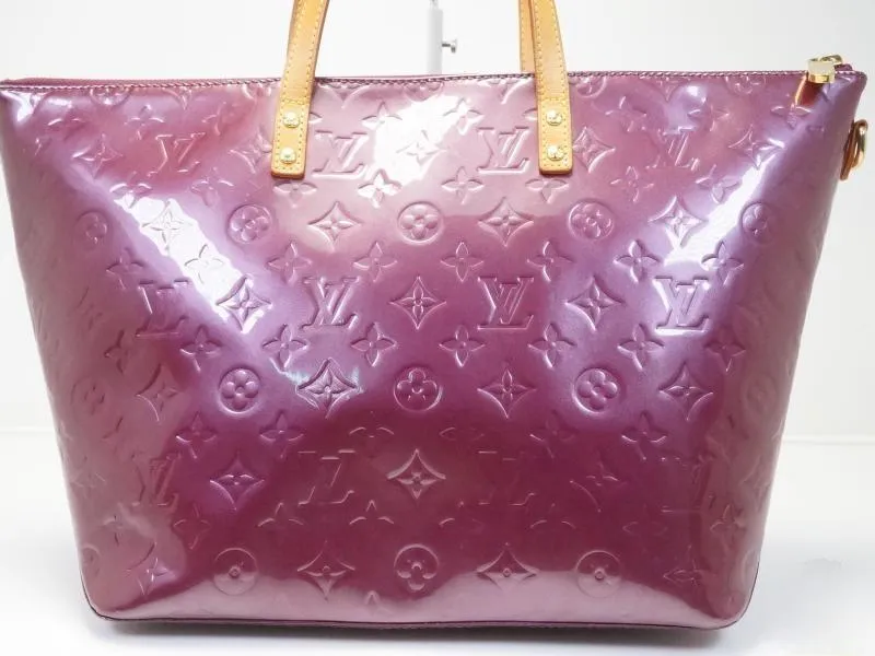 Authentic Pre-owned Louis Vuitton Vernis Violet Purple Bellevue Gm Shoulder Tote Bag M93588 140885