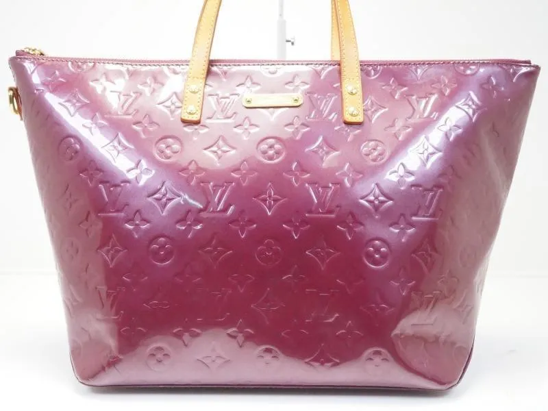 Authentic Pre-owned Louis Vuitton Vernis Violet Purple Bellevue Gm Shoulder Tote Bag M93588 140885