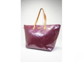 Authentic Pre-owned Louis Vuitton Vernis Violet Purple Bellevue Gm Shoulder Tote Bag M93588 140885