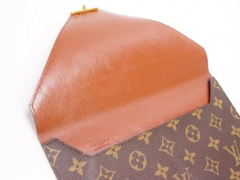 Authentic Pre-owned Louis Vuitton Vintage Monogram Poches Plates 24 Document Case No.49 220100