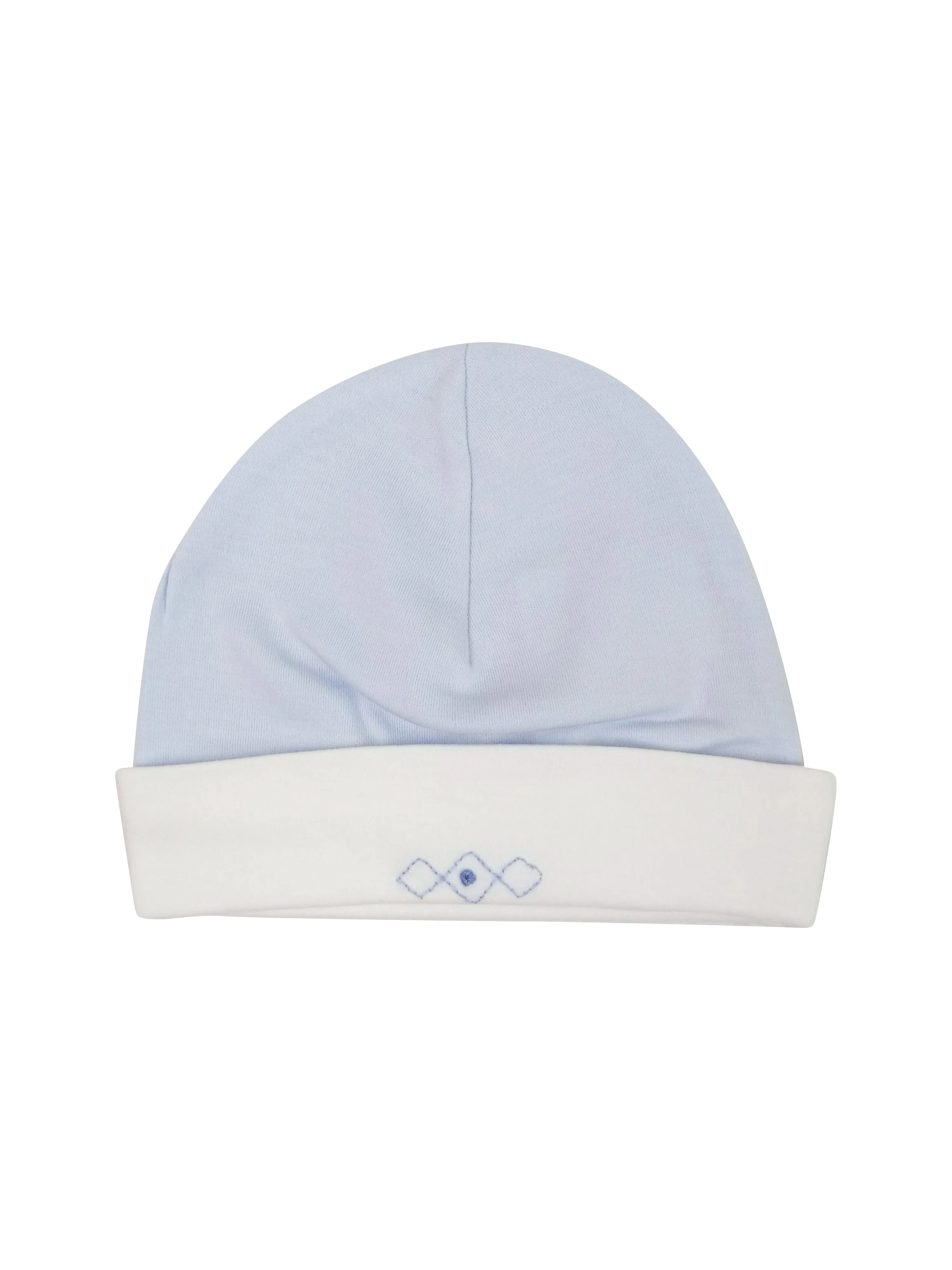 Baby Boy's Blue Diamond Hat