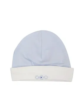 Baby Boy's Blue Diamond Hat