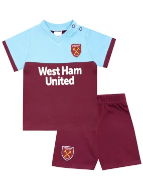 Baby Boys West Ham Kit Pajamas