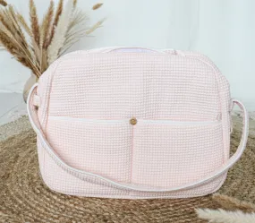 Baby Gi Peach Waffle Changing Bag