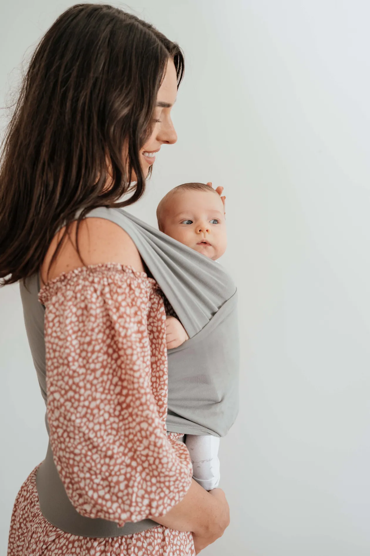 BabyDink Organic Newborn Baby Carrier - Lunar