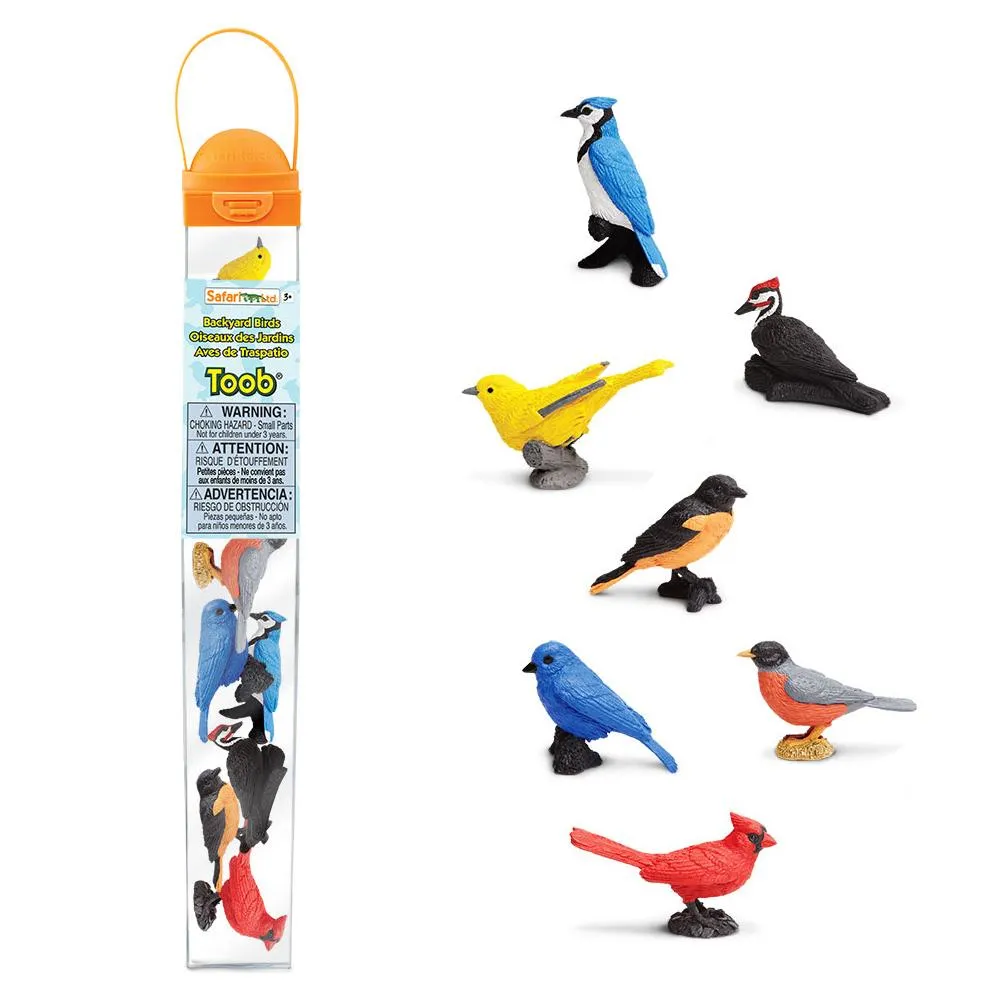 Backyard Birds Toy Tube