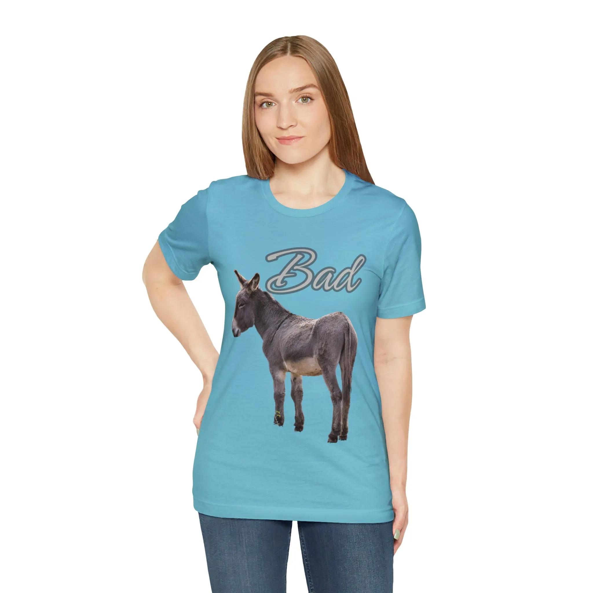 Bad Ass (Donkey) - Unisex Jersey Short Sleeve Tee