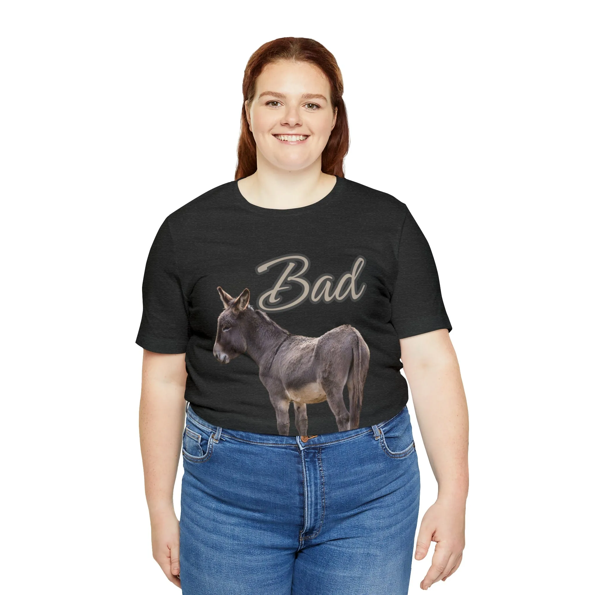 Bad Ass (Donkey) - Unisex Jersey Short Sleeve Tee