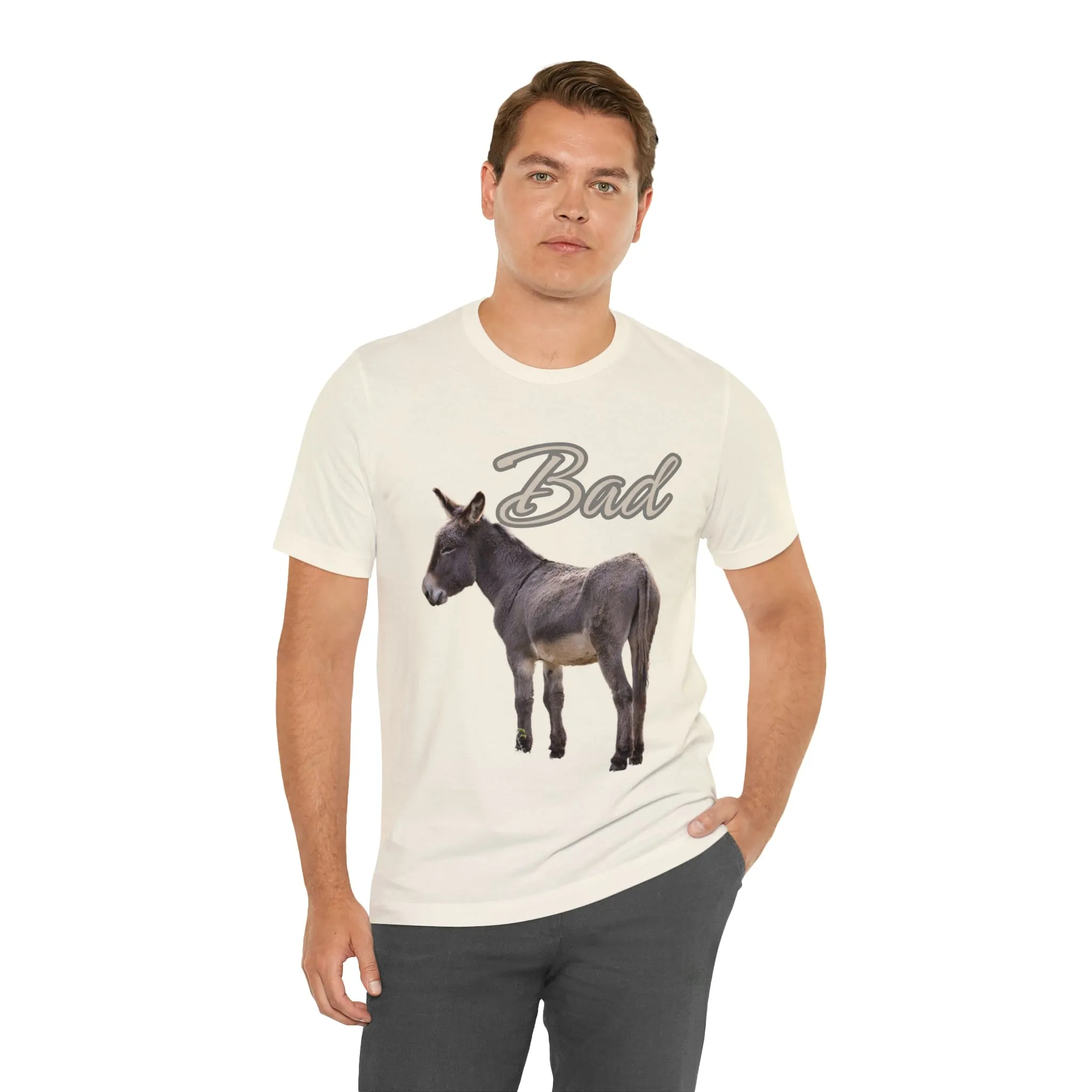 Bad Ass (Donkey) - Unisex Jersey Short Sleeve Tee