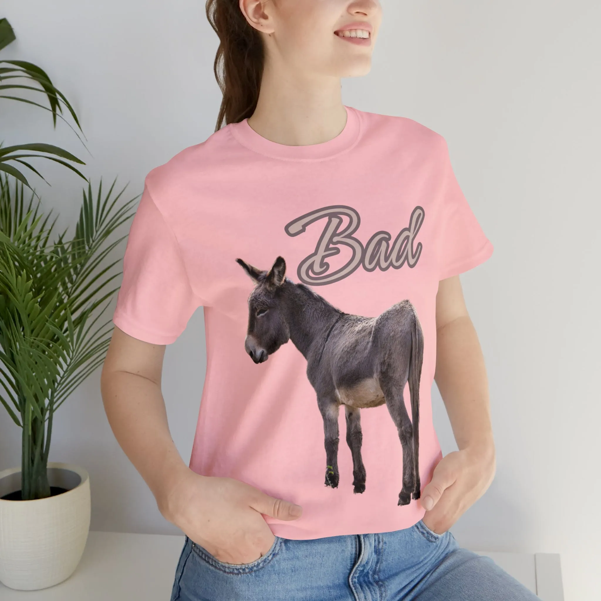 Bad Ass (Donkey) - Unisex Jersey Short Sleeve Tee