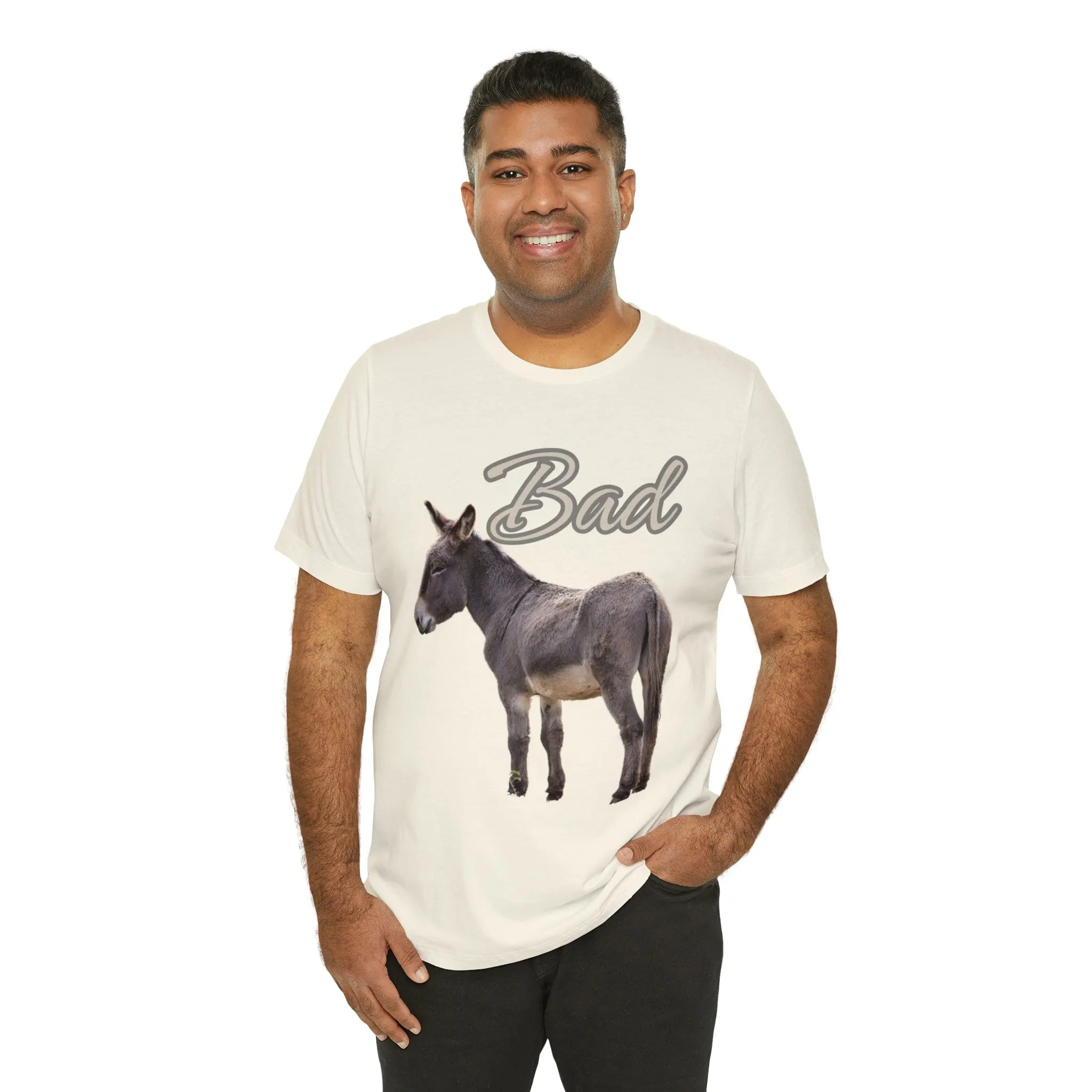 Bad Ass (Donkey) - Unisex Jersey Short Sleeve Tee